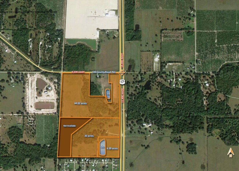 CR761, Arcadia, FL à vendre - Plan de site – Image 1 sur 2