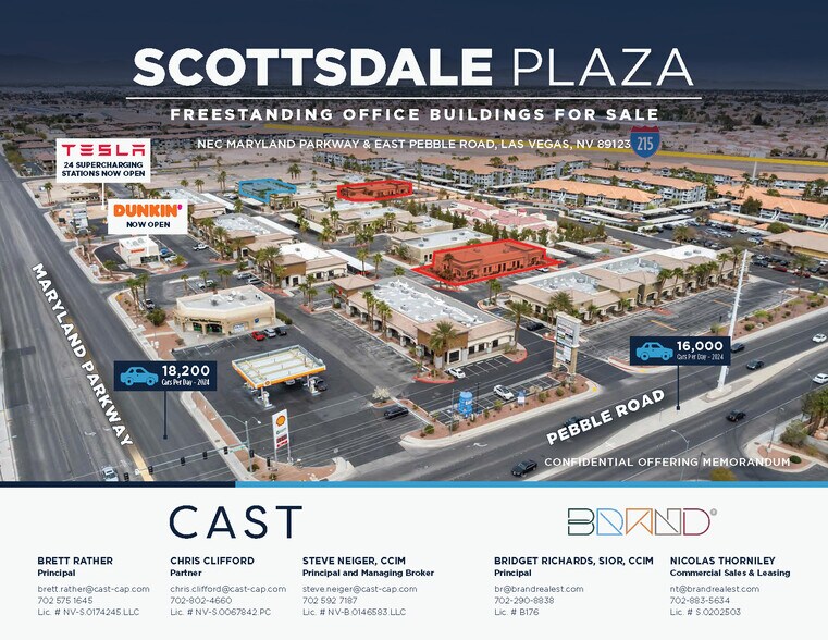 8870 S Maryland Pky, Las Vegas, NV à vendre - Photo de l’immeuble – Image 1 sur 10