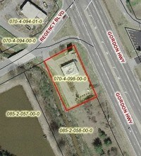 2802 Regency Blvd, Augusta, GA - Vue aérienne  vue de carte