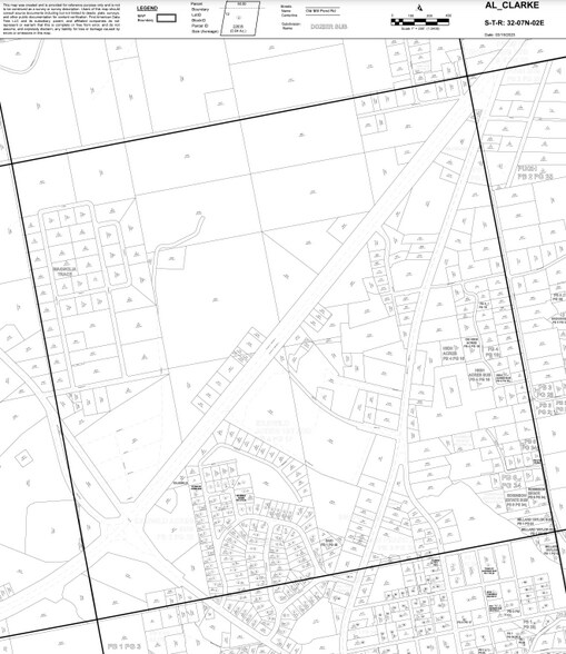 2011 College Ave, Jackson, AL à vendre - Plan cadastral – Image 3 sur 3
