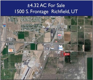 Plus de détails pour 1500 100, Richfield, UT - Terrain à vendre