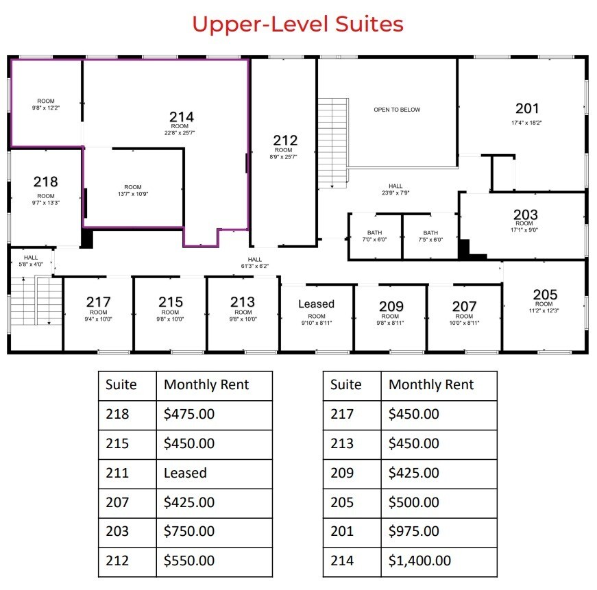 6302 Odana Rd, Madison, WI à louer Plan d’étage– Image 1 sur 2