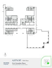 100 King St W, Toronto, ON à louer Plan d’étage– Image 1 sur 1