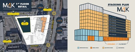4 N Martin Luther King Jr Blvd, Baltimore, MD à louer Plan d’étage– Image 1 sur 1