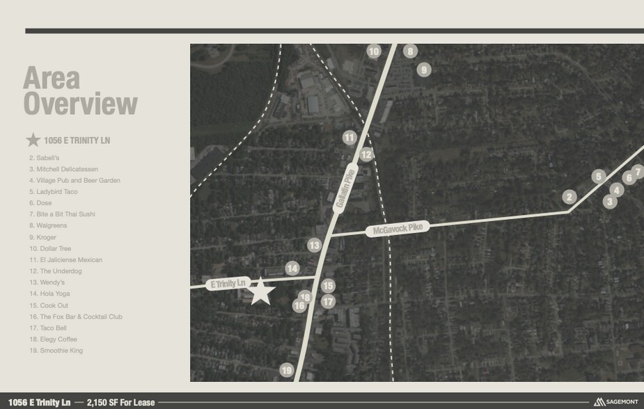 1056 E Trinity Ln, Nashville, TN à louer - Photo de l’immeuble – Image 3 sur 18