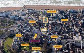 170 North St, Brighton, ESX - Vue aérienne vue de carte