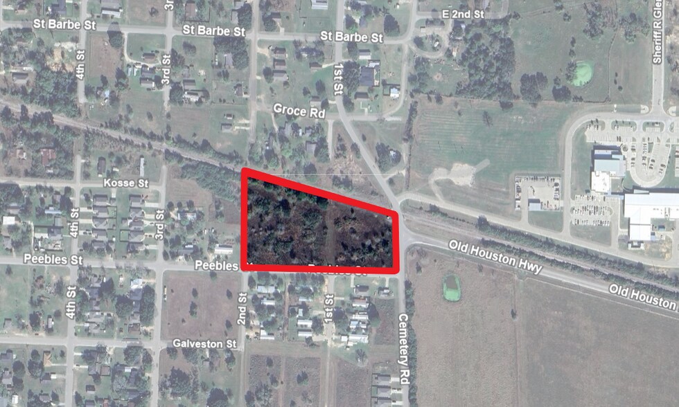 0 Peebles, Hempstead, TX à vendre - Photo principale – Image 1 sur 3