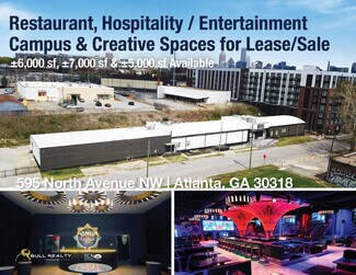 Plus de détails pour 595 North Ave NW, Atlanta, GA - Local d’activités à vendre