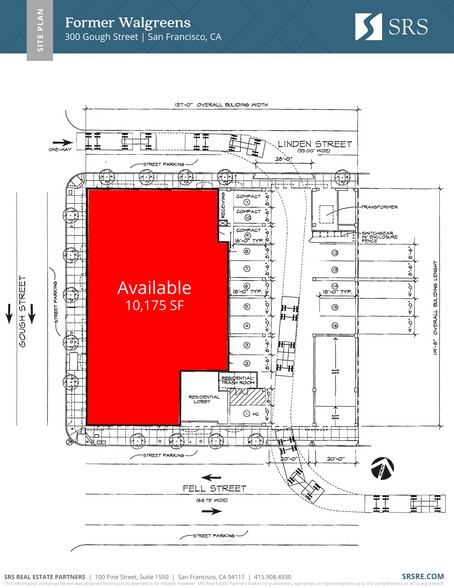 300 Gough St, San Francisco, CA à louer - Plan de site – Image 3 sur 4