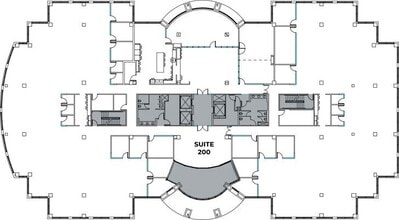 4435 Eastgate Mall, San Diego, CA à louer Plan d’étage– Image 2 sur 8