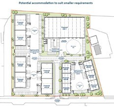 Unit 3 Copse Rd, Fleetwood à louer Plan de site– Image 2 sur 2
