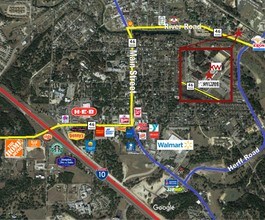 1018 River Rd, Boerne, TX - Vue aérienne vue de carte - Image1