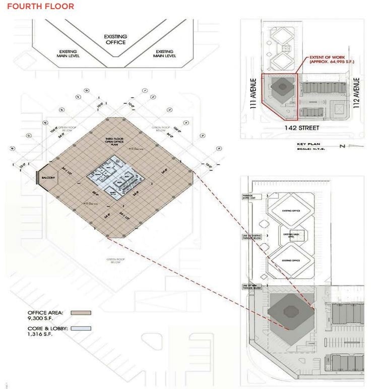 11101 142nd St NW, Edmonton, AB à louer Plan d’étage– Image 1 sur 2