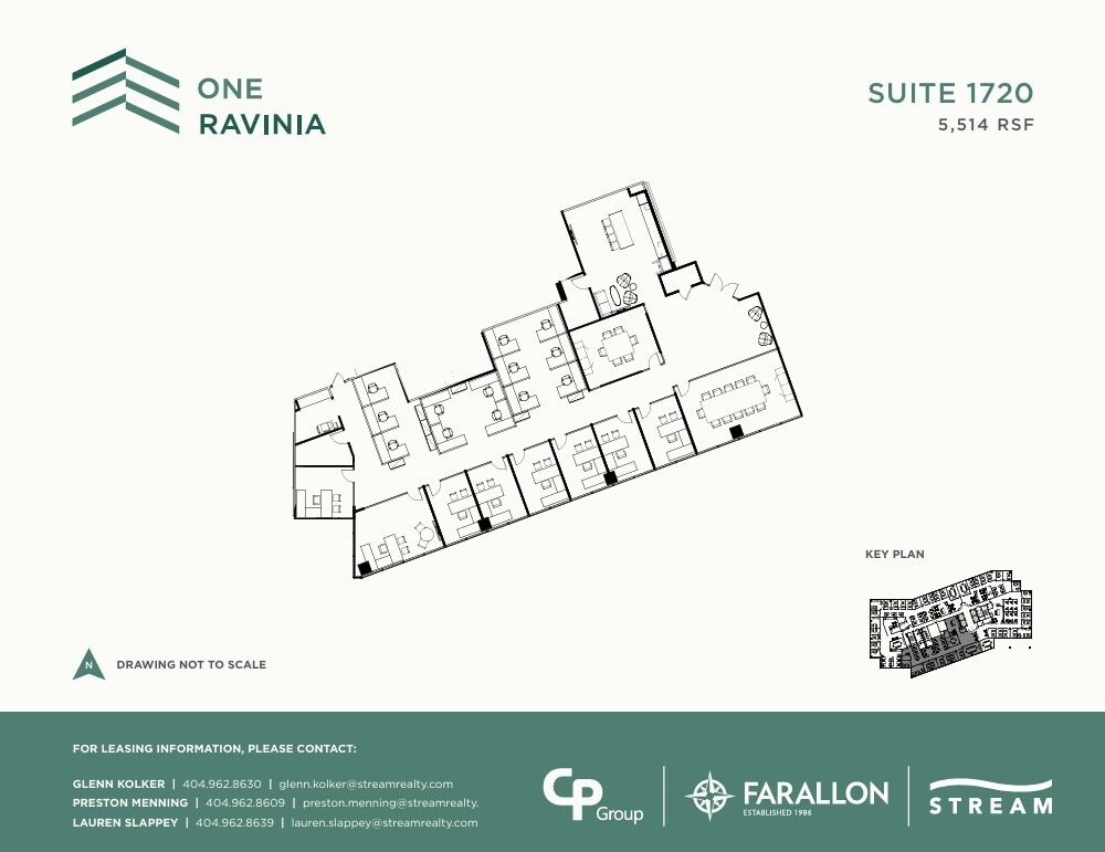 1 Ravinia Dr, Atlanta, GA à louer Plan d’étage– Image 1 sur 1