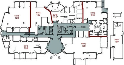 4435 Eastgate Mall, San Diego, CA à louer Plan d’étage– Image 1 sur 1