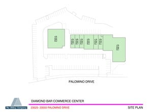 23525-23555 Palomino Dr, Diamond Bar, CA à louer Plan de site– Image 1 sur 1