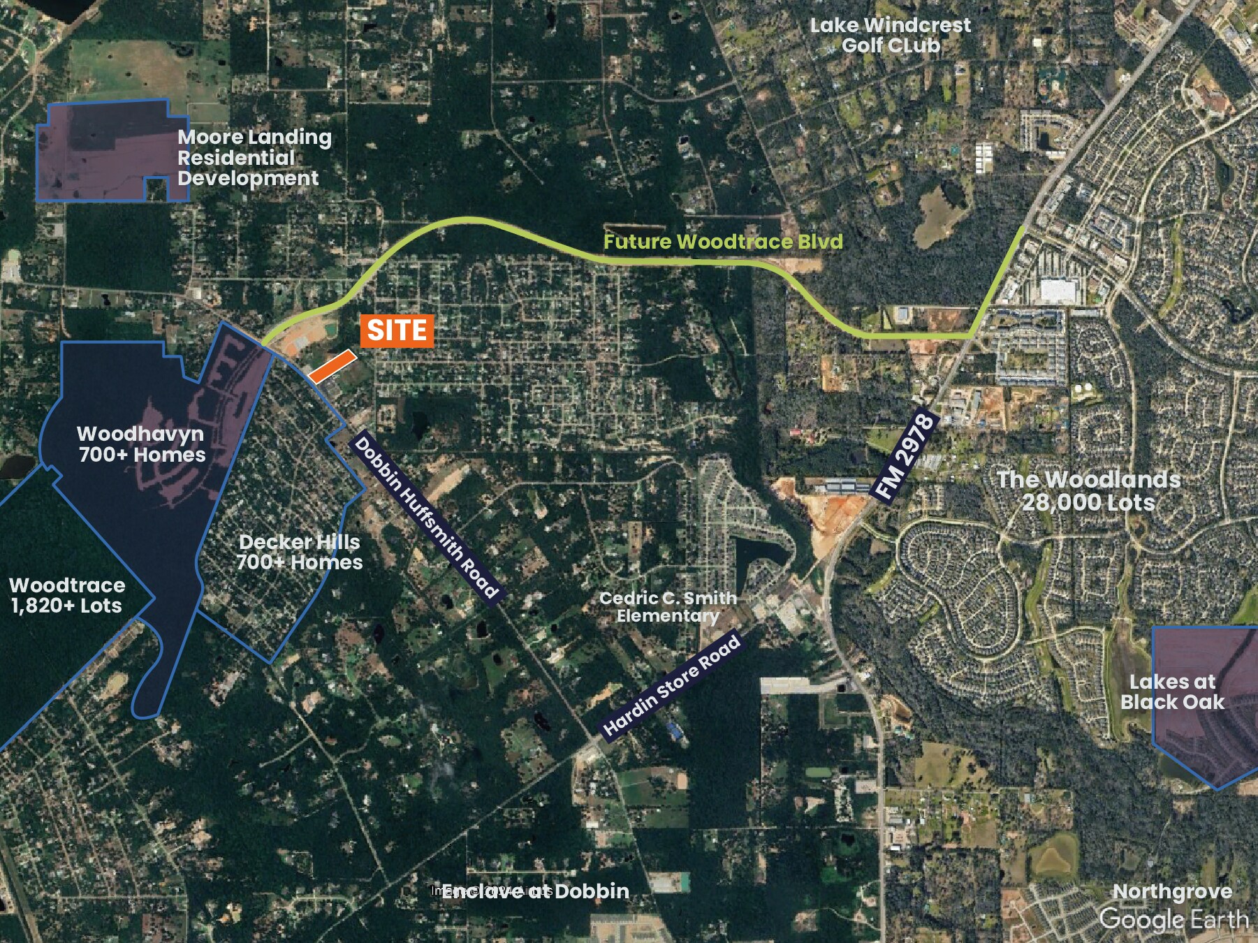 29906 Dobbin Huffsmith Rd, Magnolia, TX à vendre Photo principale– Image 1 sur 8