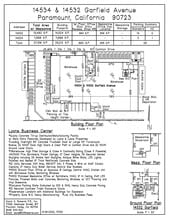 14512-14518 Garfield Ave, Paramount, CA à louer Plan de site– Image 2 sur 2