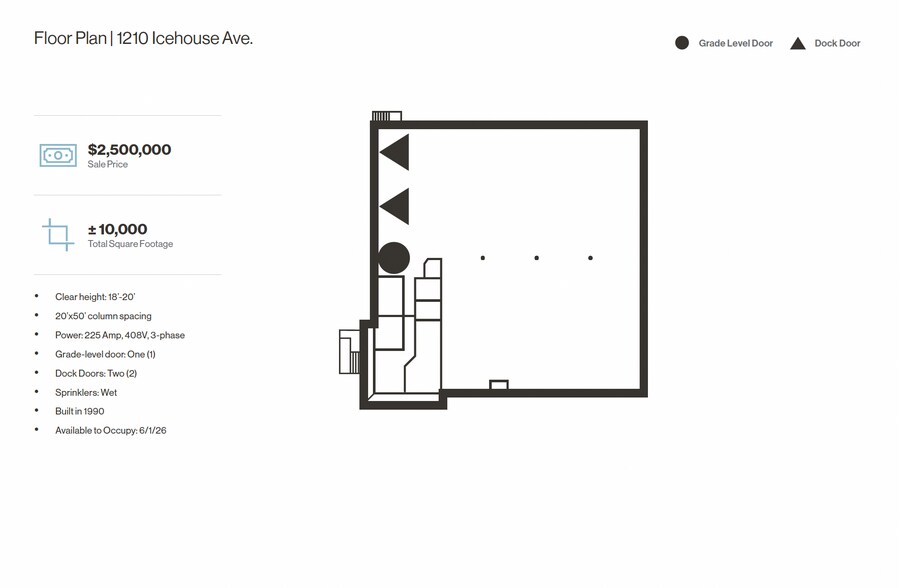1210 Icehouse Ave, Sparks, NV à vendre - Plan d’étage – Image 2 sur 5