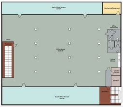316 12th St, Oakland, CA à louer Plan d’étage– Image 2 sur 6