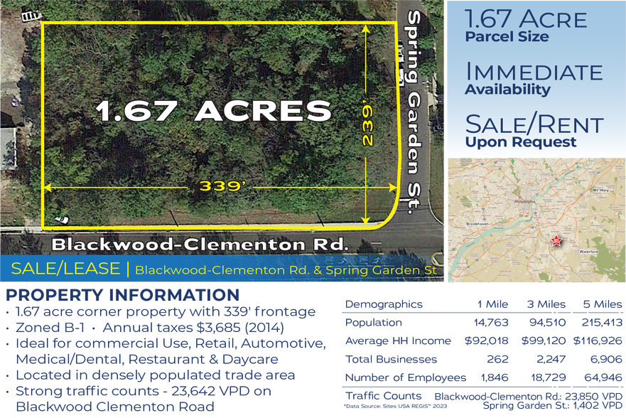 Blackwood Clementon Rd, Lindenwold, NJ à louer - Photo de l’immeuble – Image 2 sur 5