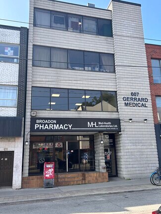 Plus de détails pour 607 Gerrard St E, Toronto, ON - Bureau/Médical à louer