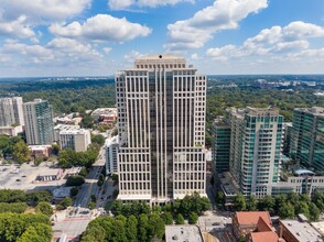 999 Peachtree St Ne, Atlanta, GA - VUE AÉRIENNE  vue de carte