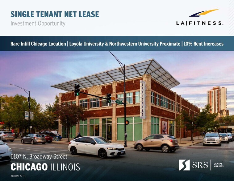 6107 N Broadway St, Chicago, IL à vendre - Photo de l’immeuble – Image 1 sur 10