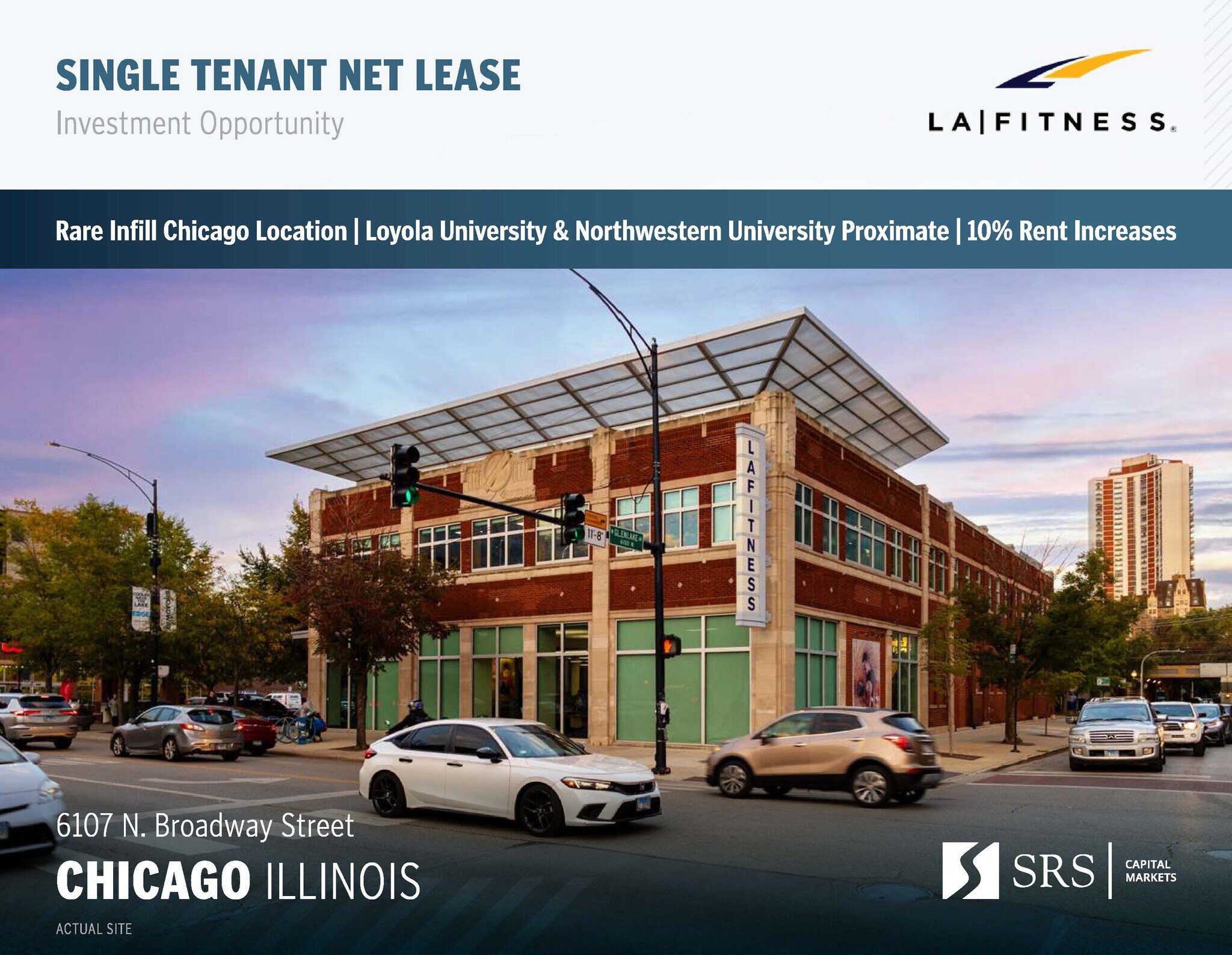 6107 N Broadway St, Chicago, IL à vendre Photo de l’immeuble– Image 1 sur 11