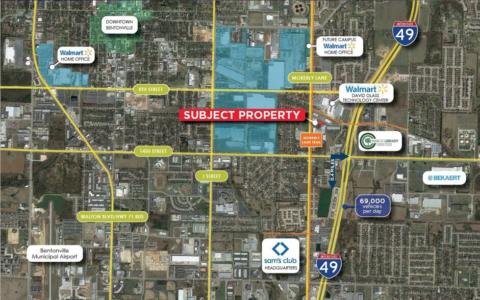 2501 Technology Dr, Bentonville, AR à louer - Aérien – Image 3 sur 28