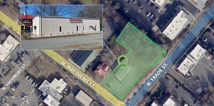 100 W Matthews St, Matthews, NC à louer Photo intérieure– Image 1 sur 1