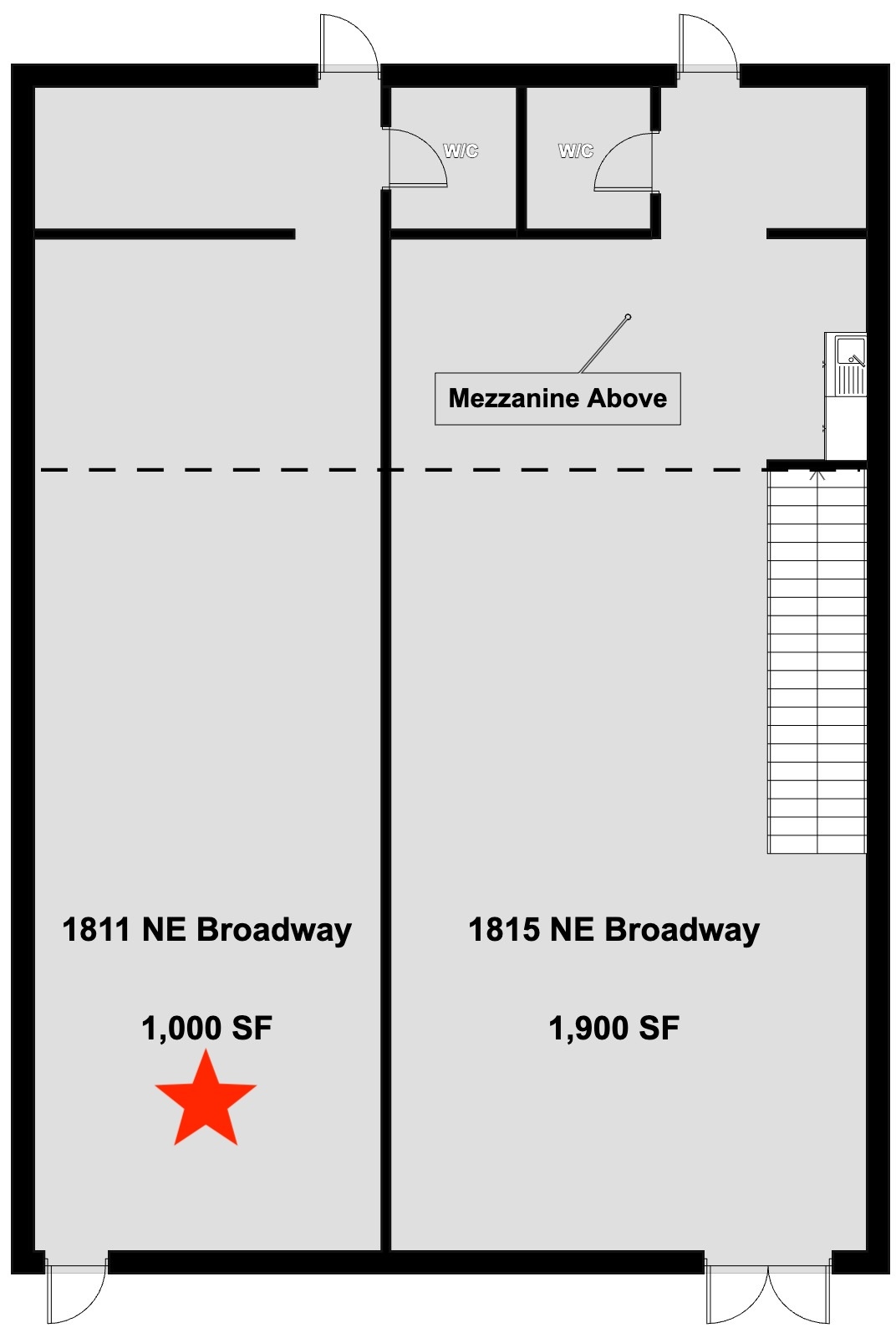 1811-1815 NE Broadway St, Portland, OR à louer Photo de l’immeuble– Image 1 sur 1