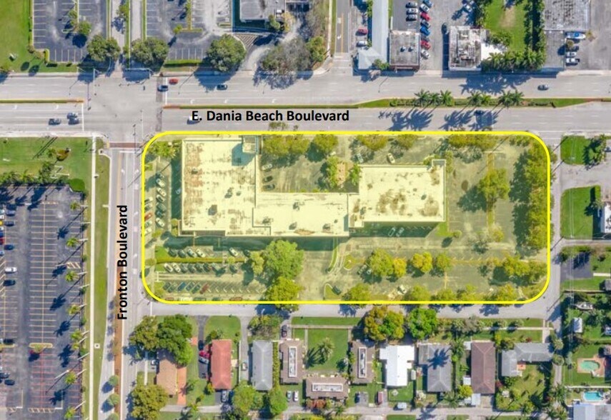 225-255 E Dania Beach Blvd, Dania, FL à vendre - Photo de l’immeuble – Image 1 sur 1