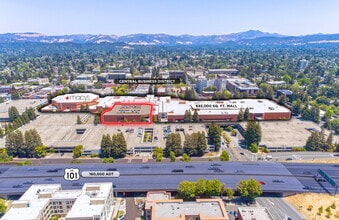 600 Santa Rosa Plz, Santa Rosa, CA - Vue aérienne  vue de carte