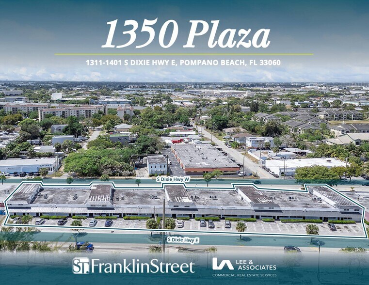 1311-1401 S Dixie Hwy E, Pompano Beach, FL à vendre - Photo principale – Image 1 sur 13