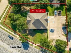 7956 Davis Blvd, North Richland Hills, TX - Vue aérienne  vue de carte - Image1