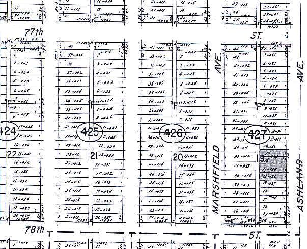 7734 S Ashland Ave, Chicago, IL à vendre - Plan cadastral – Image 2 sur 2