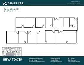 2211 Norfolk St, Houston, TX à louer Plan d’étage– Image 2 sur 2