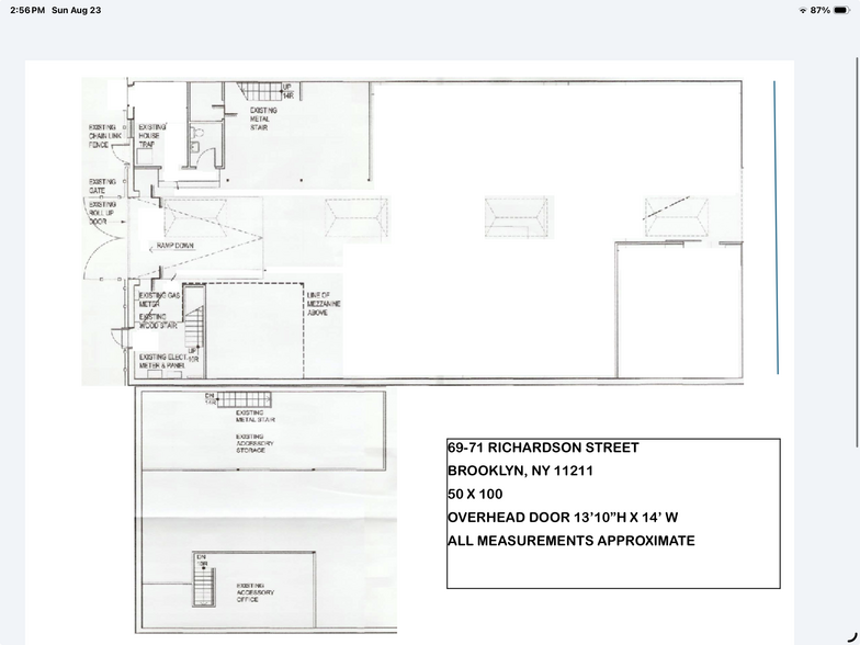 69-71 Richardson St, Brooklyn, NY à louer - Plan d’étage – Image 3 sur 5