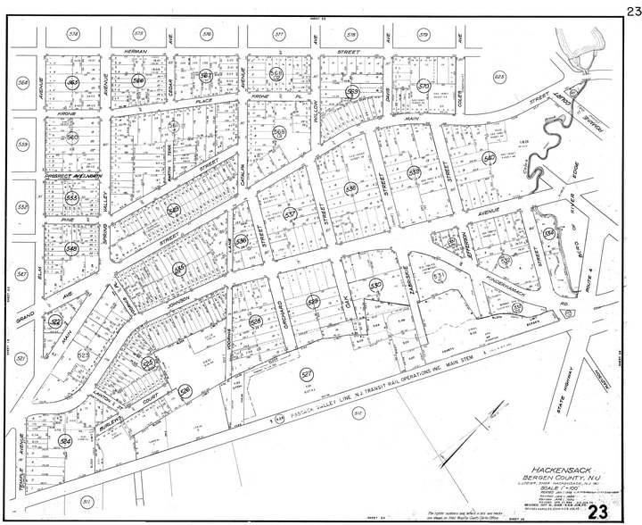 5 Lawton St, Hackensack, NJ à vendre - Plan cadastral – Image 2 sur 4
