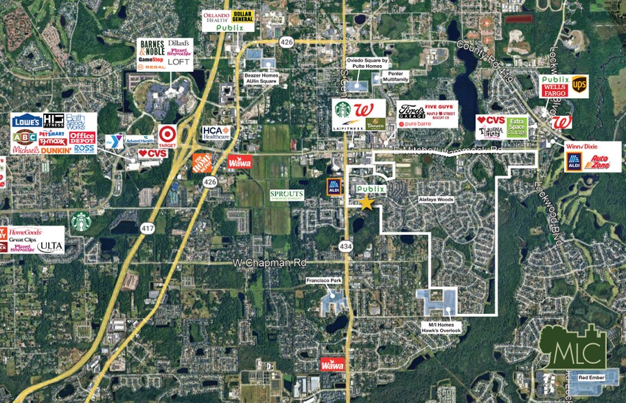 240 Alafaya Woods blvd, Oviedo, FL à vendre - Photo de l’immeuble – Image 2 sur 3