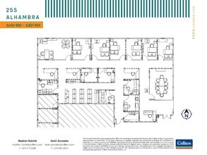 255 Alhambra Cir, Coral Gables, FL à louer Plan d’étage– Image 1 sur 1