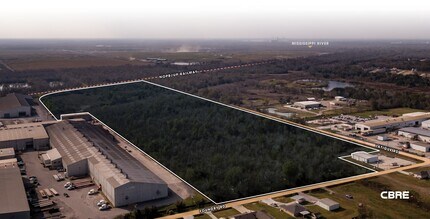 Latigue Rd, Waggaman, LA - Vue aérienne  vue de carte - Image1