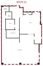 Markham & Shackleford, Little Rock, AR à louer Plan d’étage– Image 2 sur 6