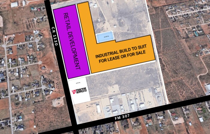 SE Corner of S CR-1130 & E County 95 rd, Midland, TX à vendre - Photo de l’immeuble – Image 2 sur 2