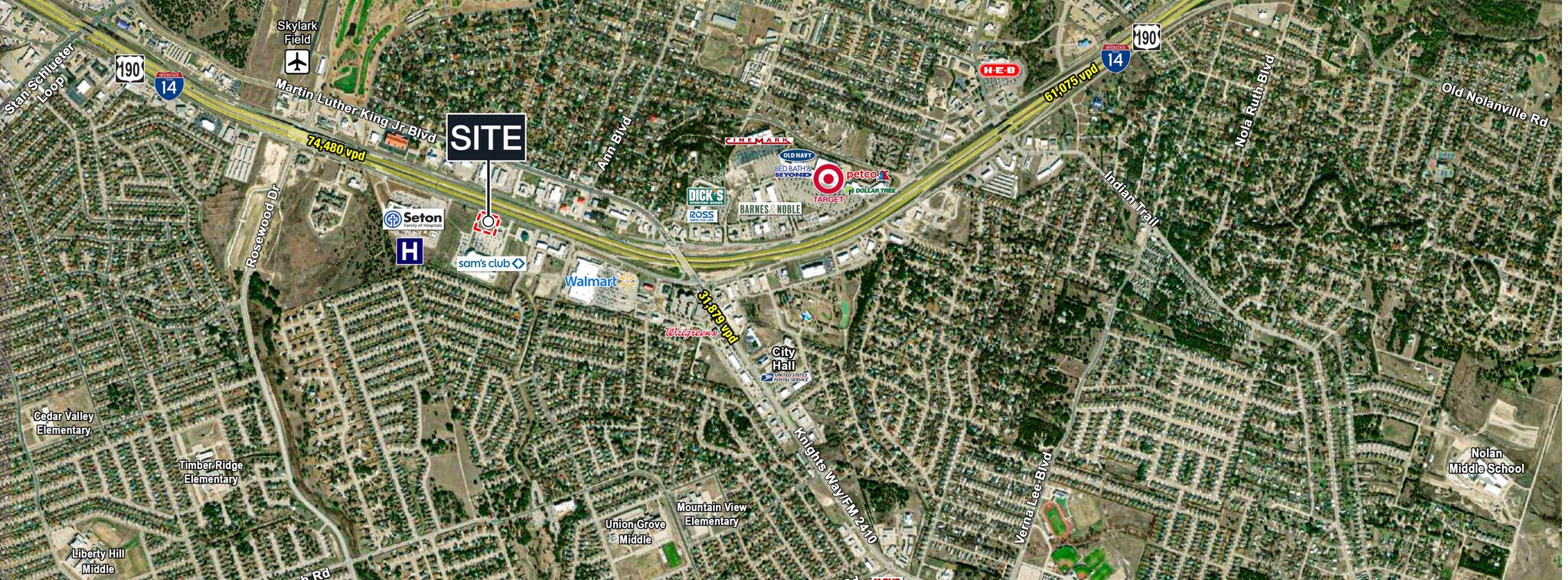 600 W Central Texas Expy, Harker Heights, TX à vendre Photo de l’immeuble– Image 1 sur 2