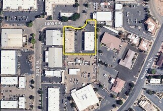 316 E 1400 S, St George, UT - VUE AÉRIENNE  vue de carte