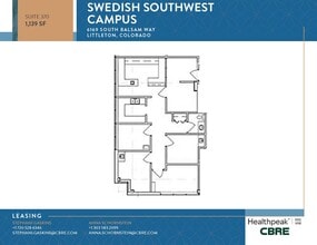 6179 S Balsam Way, Littleton, CO à louer Plan d’étage– Image 1 sur 1