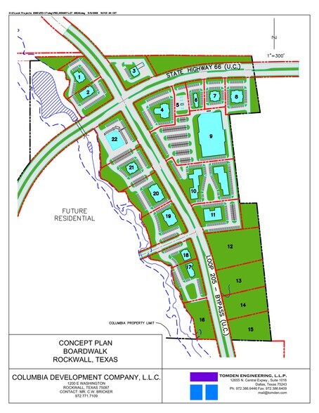 John King Blvd., Rockwall, TX à vendre - Plan de site – Image 3 sur 6