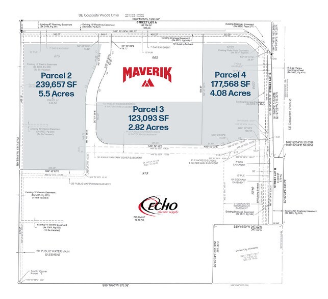6610 Delaware Avenue, Ankeny, IA à vendre - Plan de site – Image 2 sur 2